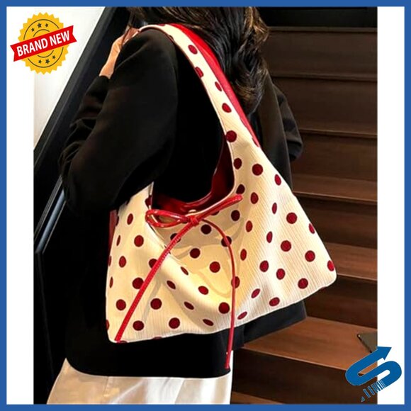 Large Slouchy Tote Bag PU Leather Shoulder Purse Travel Work Hobo